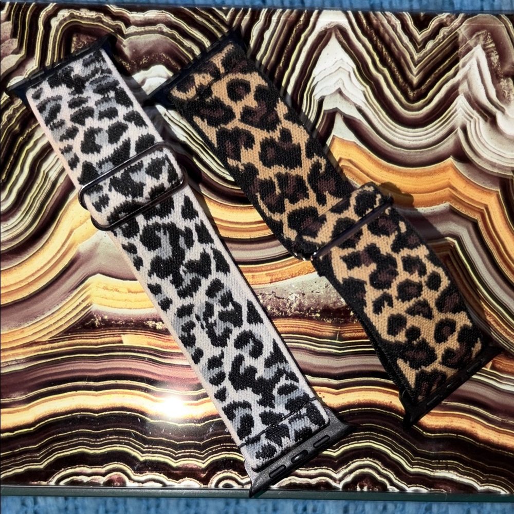 Leopard Print Apple Watch Bands